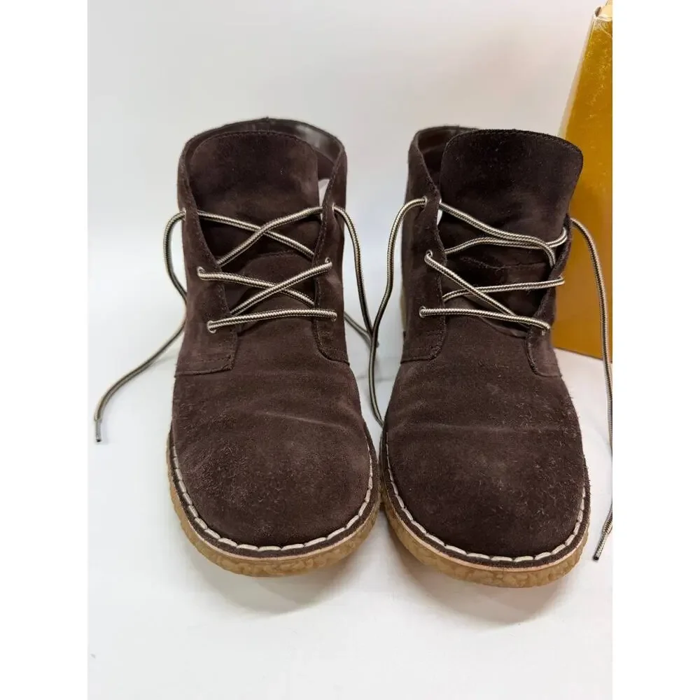 White Mountain Decker Men's Suede Chukka Boots Chocolate Brown Size 10M